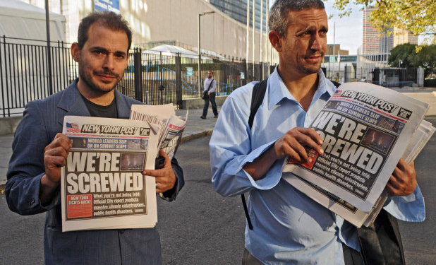 Fake news satiriche per smascherare gli imbrogli politici sull’ambiente